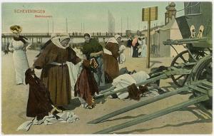 Badvrouwen - Scheveningen Hague Netherlands 1900s-10s Pos...