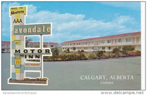 Canada Avondale Motor Inn Calgary Alberta