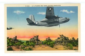 Military - Planes & Tanks During Maneuvers