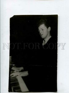 3130055 Van CLIBURN Famous American PIANIST old REAL PHOTO