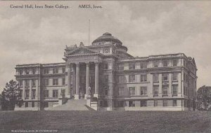 Iowa Ames Central Hall  I S C Albertype
