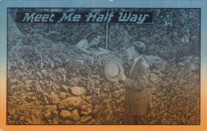 Romantic Couple Meet Me Half Way