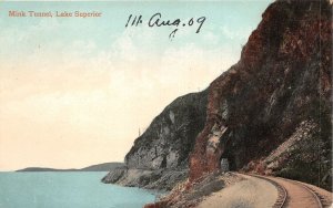 br105940 mink tunnel lake superior canada