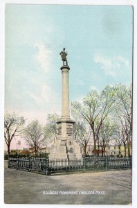 Chelsea, Mass, Soldiers Monument