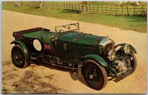 1928 4 1/2 Litre Supercharged Bentley, Automobile Classic Cars, Vintage Postcard