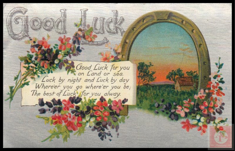 Good Luck (Embossed)