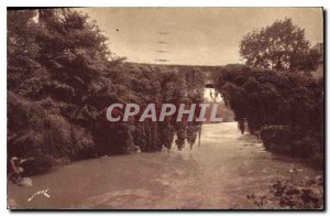 Old Postcard Betharram G A bridge Curious about the Gave de Pau Monument Muse...