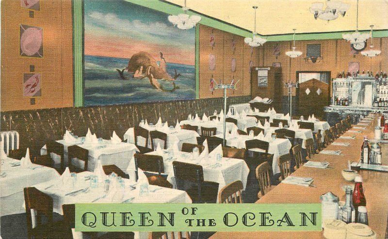 Andres Queen of the Ocean 1940s Restaurant NEW YORK CITY Interior 472