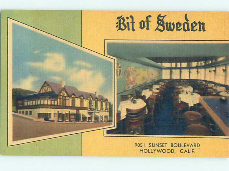 Sweden Restaurant Hollywood - Los Angeles California CA hs5577