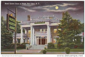 Hotel Queen Anne At Night New Bern North Carolina