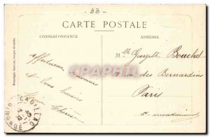 Cadillac sur Garonne Old Postcard Old castle of Duke & # 39Epernon