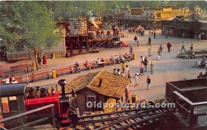 Calico Square Knott's Berry Farm, Buena Park, California, CA, USA 1966 