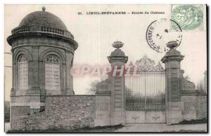 Limeil Brevannes - Entrance of the Castle - Old Postcard