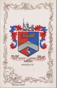 Heraldic Postcard - Heraldry - Margate Coat of Arms, Kent Ref.RS31939