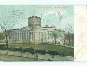Pre-1907 very early view - CAPITOL BUILDING Columbus Ohio OH n6678