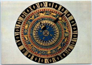 Postcard - Dial of the Astronomical Clock, Hampton Court Palace - England