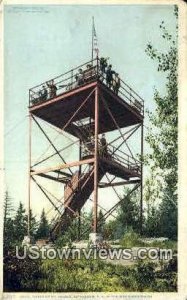 Steel Tower, Mt Agassiz in Bethlehem, New Hampshire