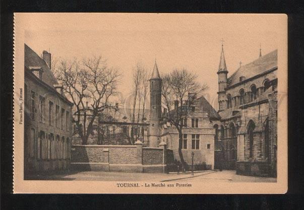 060216 BELGIUM Tournai Le Marche aux Poteries Old PC