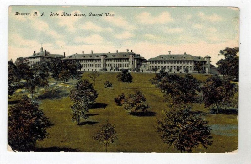 Rhode Island Howard   State Alms House General View