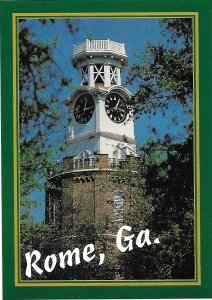 The City Clock in Rome Georgia Built 1871   4 by 6 size