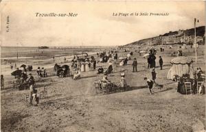 CPA TROUVILLE-sur-MER - La Plage (276471)