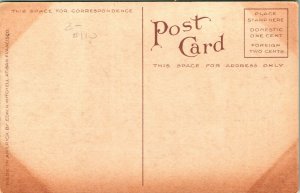Vtg Postcard c 1910 - Camp Among The Pines - California - Ed Mitchell Pub.