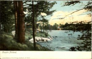 Kuopio Finland c1900 Old Postcard