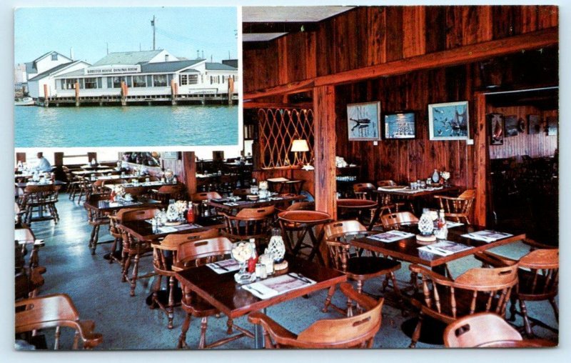 CAPE MAY, New Jersey NJ ~ Restaurant THE LOBSTER HOUSE Wally Laudeman Postcard