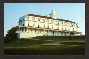 RI Spring House BLOCK ISLAND RHODE ISLAND Postcard PC