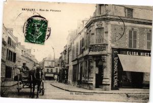 CPA BAPAUME - Rue de Péronne (220349)