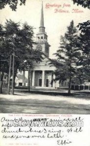 First Congregational Unitarian Church - Billerica, Massachusetts MA  