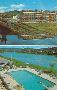 Oil City Pennsylvania Holiday Inn Multiview Vintage Postcard K98787