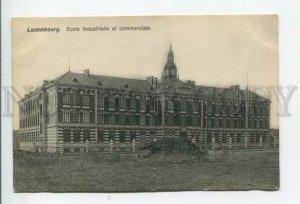 432895 Luxembourg School of Commerce Industry Vintage postcard