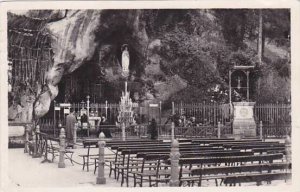 France Lourdes La Grotte Miraculeuse 1950 Photo