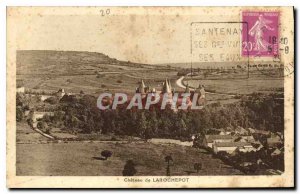 Old Postcard Chateau de la rochepot
