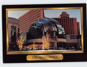 Postcard The Indianapolis Artsgarden Indiana USA