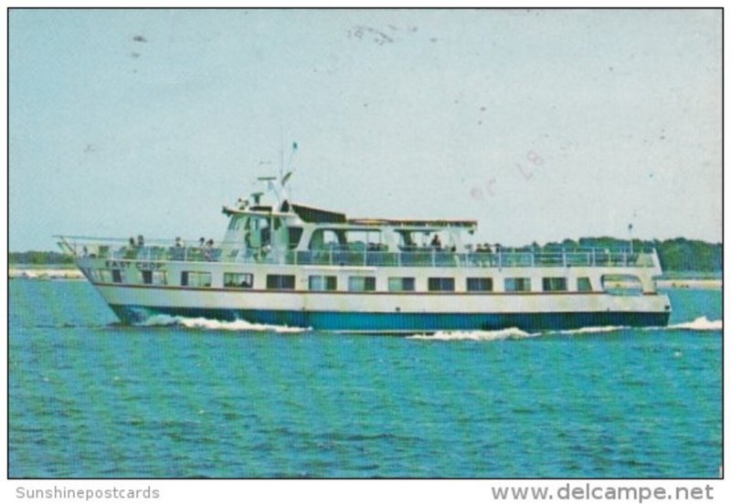 M/V East Chop On Lake Okeechobee Florida 1982