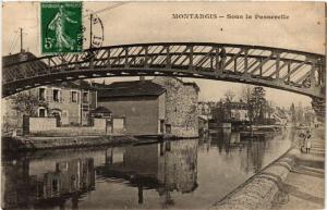 CPA MONTARGIS Sous la Psserelle (607632)