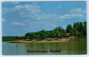 OSAGE BEACH, Missouri MO ~ Lake of the Ozarks BRICKHAVEN RESORT c1960s Postcard