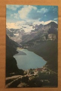 VINTAGE POSTCARD UNUSED - LAKE LOUISE, CANADIAN ROCKIES, CANADA