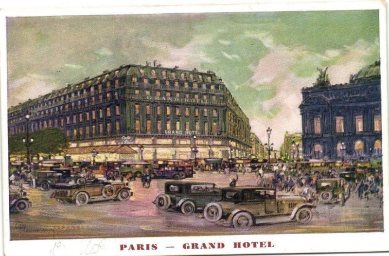 CPA Paris 1e (Dep. 75) Grand Hotel (58113)