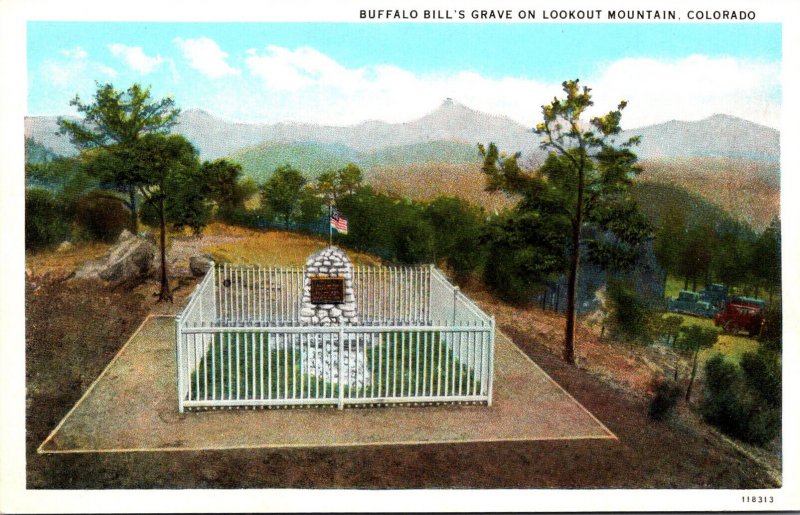 Colorado Lookout Mountain Buffalo Bill's Grave Curteich