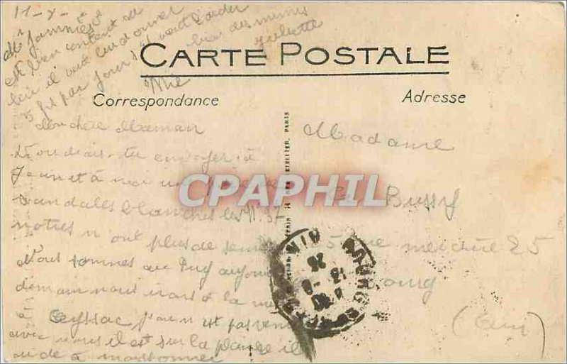 Old Postcard Le Puy Rocks of Espally Entree de la Chapelle Saint Joseph