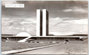 Postcard - National Congress Building - Brasilia, Brazil