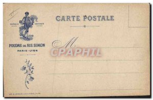 Postcard Old Clown Dog