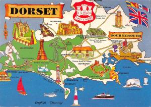 uk33950 dorset uk map carte geographique