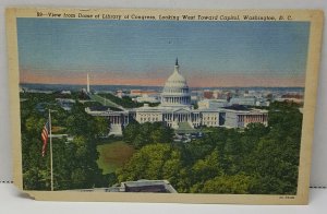 US Capitol Washington DC Vintage Postcard