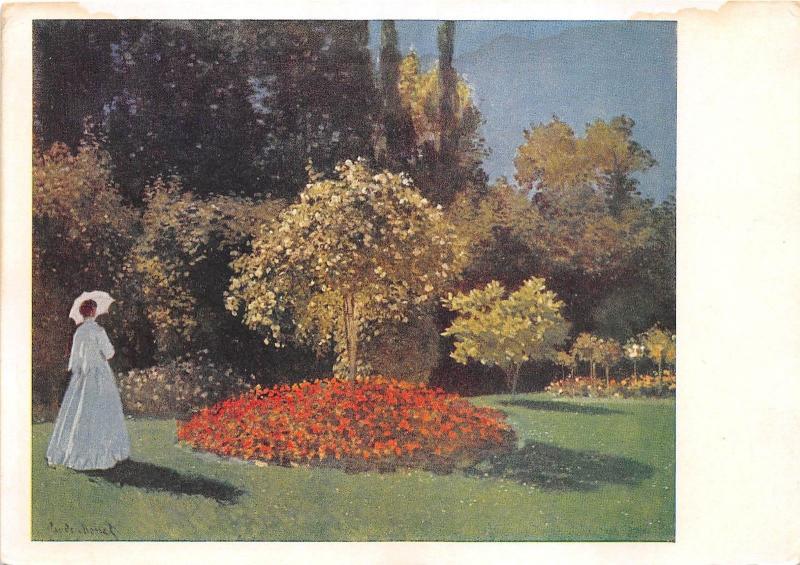 B75107 Klod Mone russia   art  painting  postcard