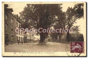 Old Postcard Mont Saint Odile The Great Court