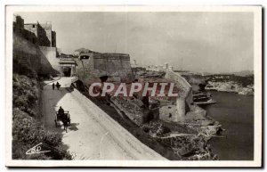 Corsica Corsica Postcard Bonifacio Old Entrance of the town and the citadel